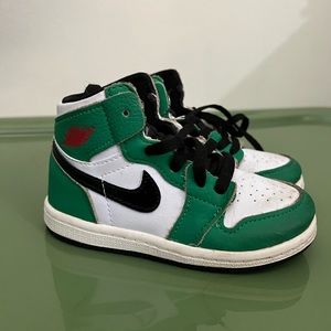 Lucky green retro Jordan 1 9c